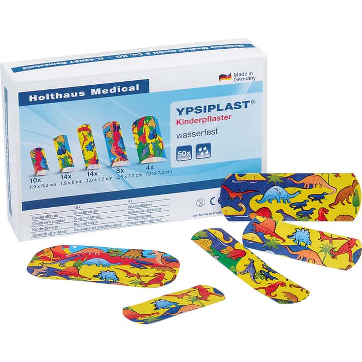 YPSIPLAST® Kinderpflaster - 50 Pflasterstrips - Produktbild YPSIPLAST® Kinderpflaster - 50 Pflasterstrips