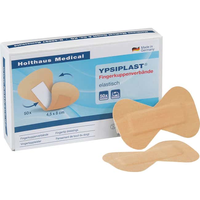 YPSIPLAST® Fingerkuppenverband, elastisch - à 50 Stück. - Produktbild YPSIPLAST® Fingerkuppenverband, elastisch - à 50 Stück.